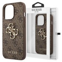 Guess Pouzdro Case Kryt Obal Pouzdro Pro Iphone 13 Pro 13 Hnědé