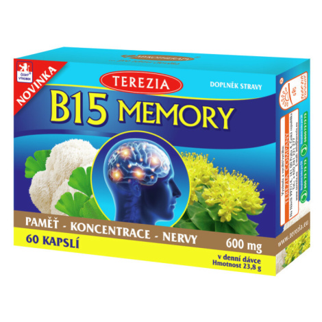 TEREZIA B15 Memory 60 kapslí TEREZIA COMPANY