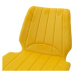Jídelní židle Stacy černá, žlutá