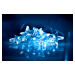 SOLIGHT 1V52-B LED vánoční řetěz, hvězdy, 1,5m, 10x LED, 2x AA, modré světlo