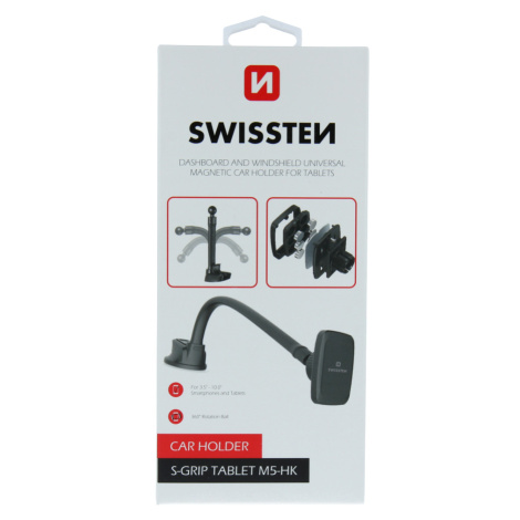 Magnetický držák do auta na tablet Swissten S-Grip M5-HK, černý