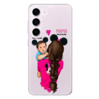 iSaprio Mama Mouse Brunette and Boy pro Samsung Galaxy S23 5G