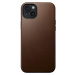 Nomad Modern Leather Case, brown - iPhone 15 Plus (NM01610885) Hnědá