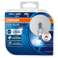 OSRAM H1 12V 80W P14,5s COOL BLUE BOOST 5500K 2ks 62150CBB-HCB