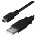 YENKEE kabel YCU 010 BK USB-A - miniUSB, 1.5m, černá - 37000021