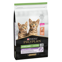 PURINA PRO PLAN, 9 + 1 kg / 12 + 2 kg zdarma! - Sterilised Kitten Salmon (9+1 kg)