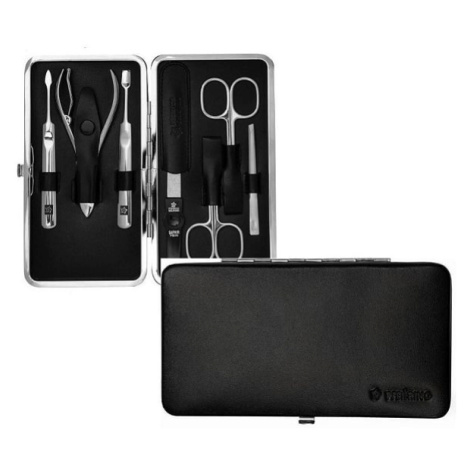 Rodinná manikúrová sada 7 dílná černá Pfeilring Solingen