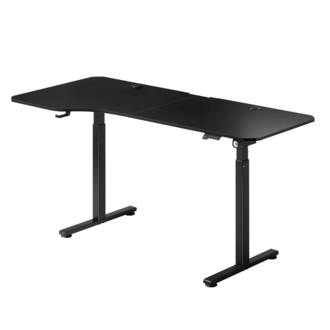Kancelářský stůl 160x75cm - černý Juskys