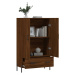 vidaXL Skříň highboard hnědý dub 69,5 x 31 x 115 cm kompozitní dřevo