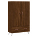 vidaXL Skříň highboard hnědý dub 69,5 x 31 x 115 cm kompozitní dřevo