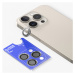 Safírové sklo na čočky pro iPhone 15 Pro Max Blueo - šedé / přírodní