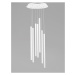 Nova Luce Štíhlé designové LED svítidlo Ultrathin - 7 x 3 W, 1680 lm, bílá NV 9184023