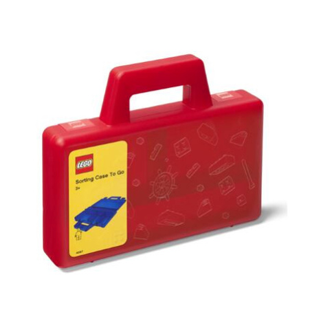 LEGO úložný box TO-GO - červená