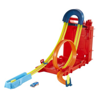 Hot wheels track builder kanystr kaskadérských kousků, mattel hdx78