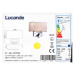 Lucande Lucande - LED Nástěnná lampa VIRVE 1XLED/13,4W/230V + 1xLED/3,4W/230V
