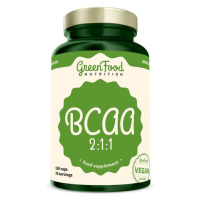 GreenFood Nutrition BCAA 2:1:1 120 kapslí