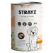 STRAYZ BIO 6 x 400 g - Bio krůtí maso s bio dýní, bio fenyklem a bio rýží