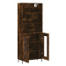 vidaXL Skříň highboard kouřový dub 69,5 x 34 x 180 cm kompozitní dřevo