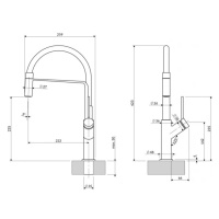 Omnires VITA VI6350BLCR