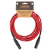 Cascha Standard Line Mic Cable Red 6m