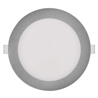 EMOS LED podhledové svítidlo NEXXO stříbrné, 17 cm, 12,5 W, teplá/neutrální bílá