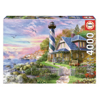 Educa puzzle Lighthouse at Rock Bay 4000 dílků 17677