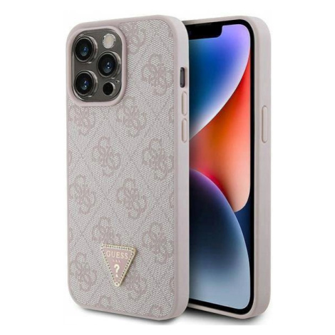 Pouzdro Guess pro iPhone 15 Pro Max růžové