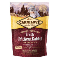 Carnilove Fresh Chicken & Rabbit Gourmand for Adult cats 400g