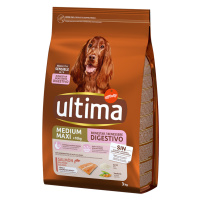 Ultima Medium/Maxi Sensitive s lososem - 3 kg