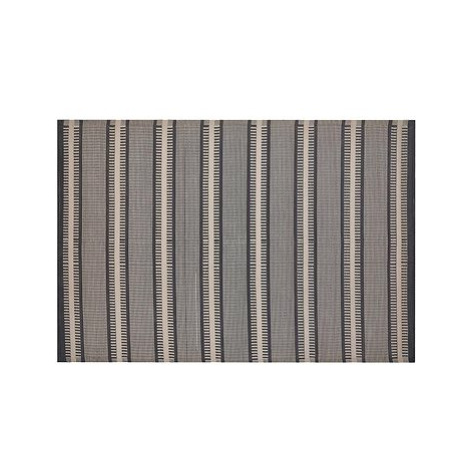Venkovní koberec béžový a černý 160x230 cm MANSA, 250860 BELIANI