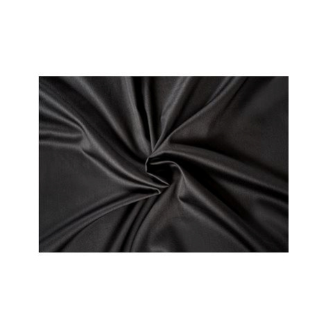 Kvalitex Saténové prostěradlo Luxury Collection 80 × 200 cm černé Výška matrace do 15 cm