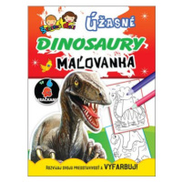 Úžasné dinosaury Úžasní dinosauři, maľovanka / omalovánka