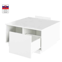Tempo Kondela Konferenční stolek DALAN - bílá + kupón KONDELA10 na okamžitou slevu 3% (kupón upl