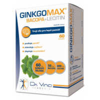 GinkgoMAX+Bacopa+Lecitin Da Vinci Academia tob.60