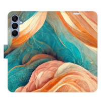 iSaprio Flip pouzdro Blue and Orange pro Samsung Galaxy A25 5G