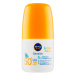 Nivea SUN Sensitive OF50+ dětské opalovací mléko roll-on 50 ml