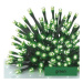 EMOS Standard LED spojovací vánoční řetěz, 10 m, venkovní i vnitřní, zelená