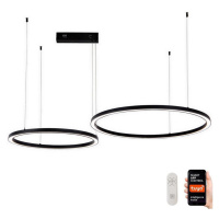 Neo  NEO 07216L - LED Stmívatelný lustr FINO 93W/230V 60/80cm černá Tuya+DO