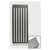 PMH Darius DA2MS koupelnový radiátor 600x1500 mm - metalická stříbrná (P.M.H.)