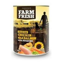 Farm Fresh Dog Chicken&Salmon with Potatoes konz 800g + Množstevní sleva