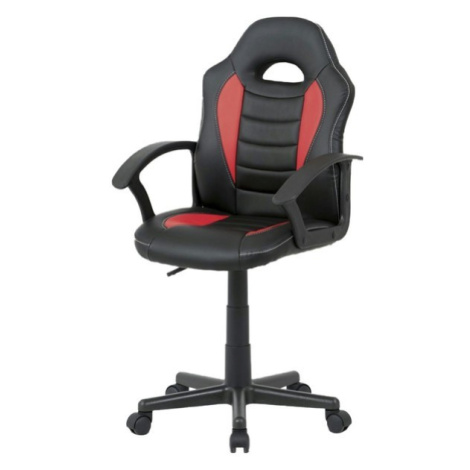 Dětská židle FRODO černo-červená