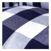 Houpací závěsné křeslo Hamaka Cushion modro bílé