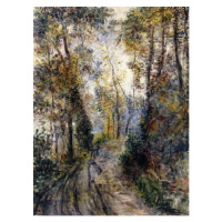 Obrazová reprodukce The Forest Path, 1871, Renoir, Pierre Auguste, 30x40 cm