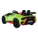 mamido  Dětské elektrické autíčko Lamborghini Huracán STO zelené