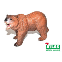 C - Figurka Medvěd Grizly 11cm, Atlas, W101845