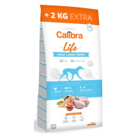 Calibra Dog Life Adult Large Breed Chicken 12 kg + 2 kg