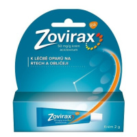 ZOVIRAX 50MG/G krém při oparech na rtu 2g