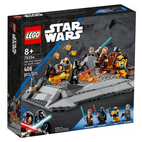LEGO STAR WARS Obi-Wan Kenobi vs. Darth Vader 75334 STAVEBNICE