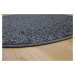 Vopi koberce Kusový koberec Color Shaggy šedý kruh - 400x400 (průměr) kruh cm