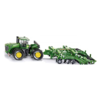 Siku Farmer - Traktor John Deere 9630 s bránami Amazone Centaur 1:87